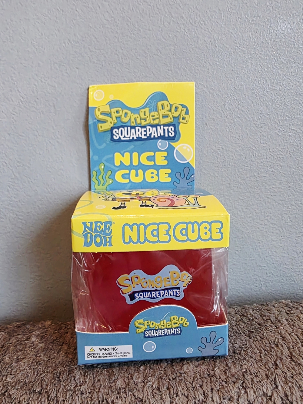 SpongeBob SquarePants Needoh Nice Cube w/ Character Charm Inside